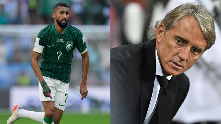 سلمان الفرج يكذب إتهام مانشيني بعد استبعاده من قائمة منتخب السعودية ببيان ناري !! - صورة