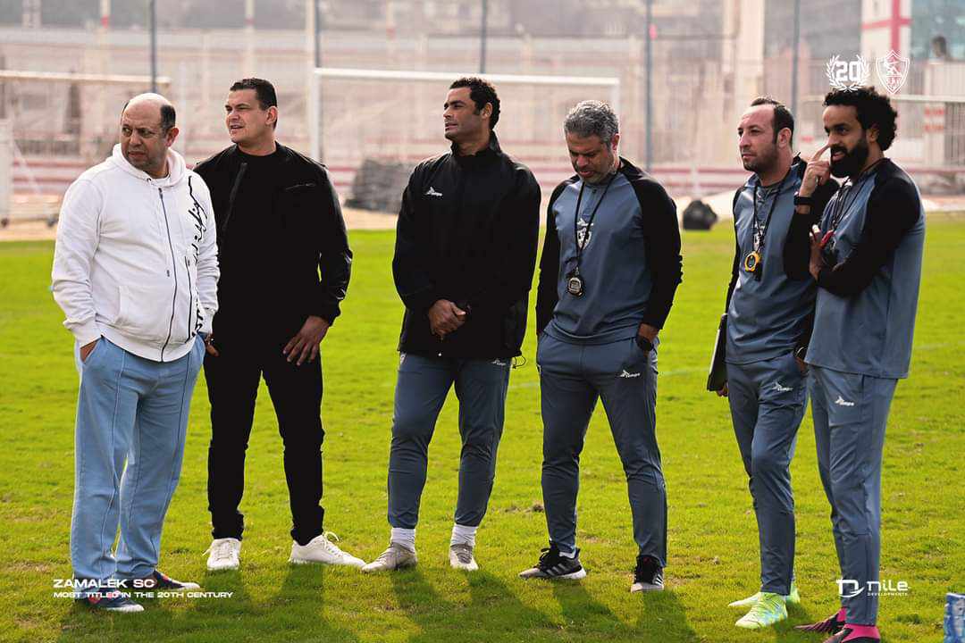 تفاصيل جلسة أحمد سليمان الهامه مع لاعبي الزمالك اليوم - صورة