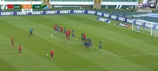 هدف منتخب المغرب الأول في أمم إفريقيا في شباك تنزانيا - فيديو