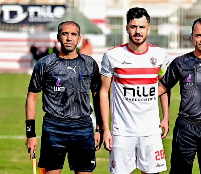 أول تعليق من الونش بعد عودته للمشاركة مع الزمالك في لقاء كسكادا الودي - صورة
