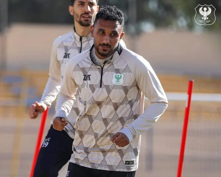 شاهد - الظهور الأول لمحمد طارق في مران المصري بعد إعارته من الزمالك - صور