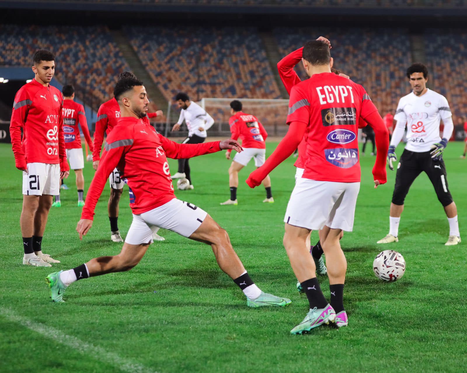 إكتمال صفوف منتخب مصر استعدادًا لانطلاق كأس عاصمة مصر - صورة