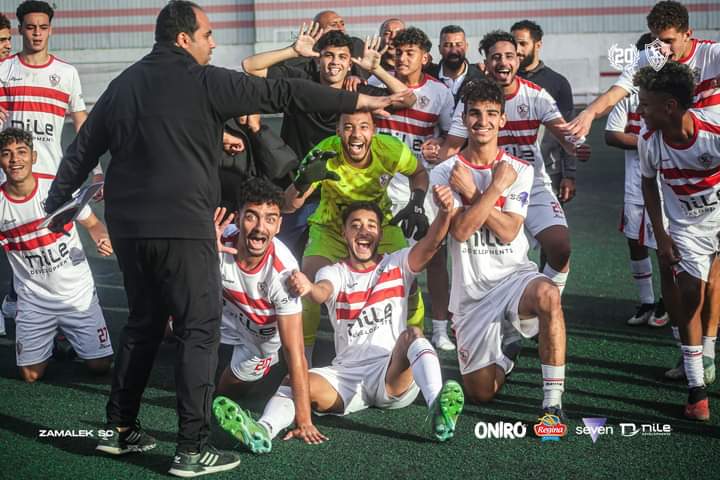 شباب الزمالك يضربون غزل المحلة في مباراة شهدت سبعة أهداف !! - صور