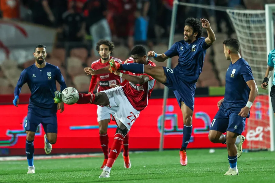 تصريحات قوية من نجم إنبي بعد تسجيله هدفين في شباك الأهلي - فيديو