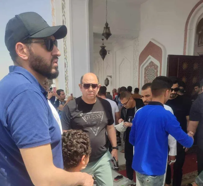 شاهد - جنازة محمد مدحت المعد البدني للزمالك - صور