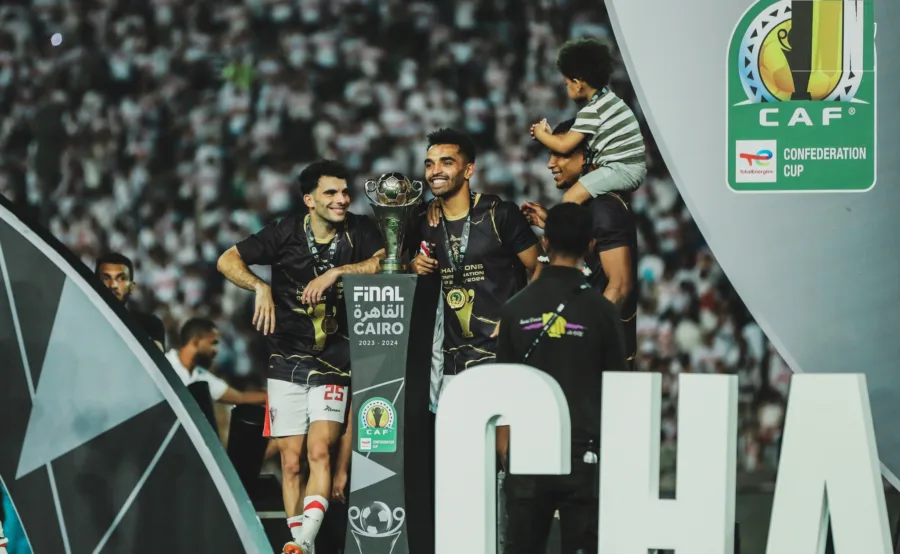 عيد عبد الملك يختار ثنائي الزمالك نجومًا لكأس الكونفدرالية.. ويُصرح: هدف الجزيري سر التتويج