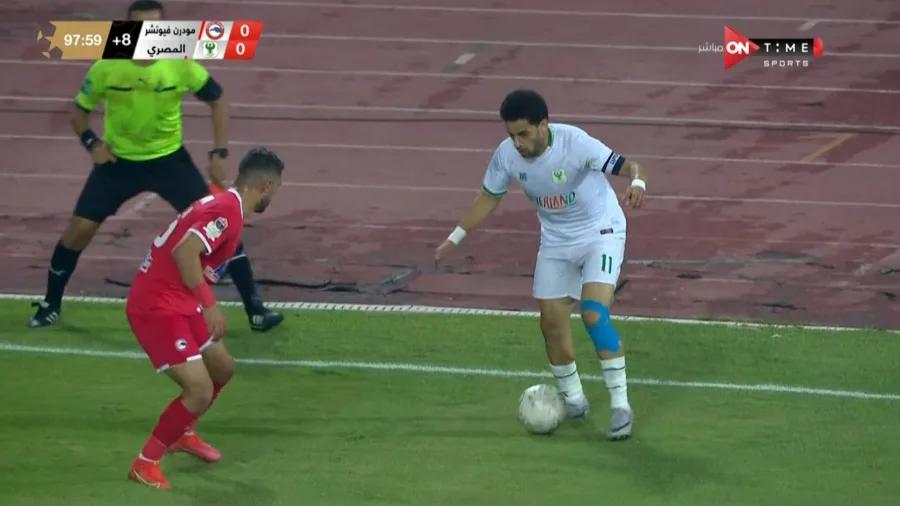بيان ناري من إدارة المصري ضد التحكيم بعد مباراة مودرن فيوتشر في الدوري