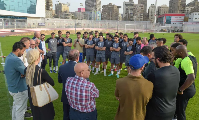 إدارة الزمالك تفاجئ اللاعبين بهذا القرار قبل مواجهة الأهلي في السوبر الإفريقي