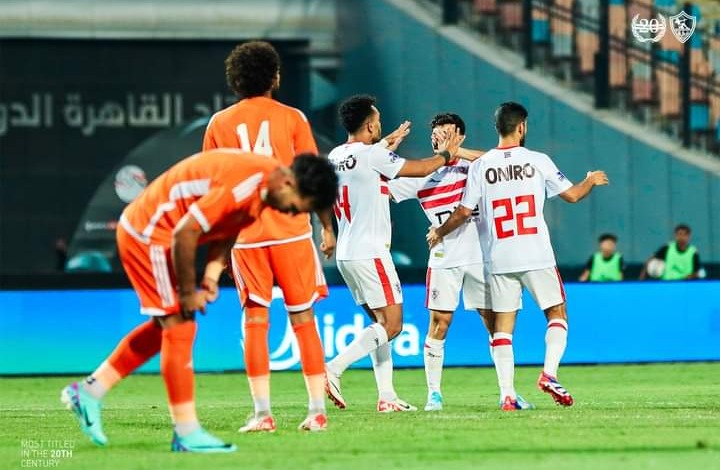 الزمالك يتأهل لدور الـ16 من كأس مصر بالفوز على بروكسي