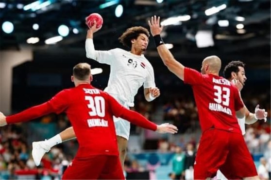 منتخب مصر لكرة اليد يتعرض لهزيمة مؤثرة أمام الدنمارك في أولمبياد باريس