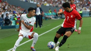 شاهد هدفي منتخب المغرب أمام مصر في أوليمبياد باريس- فيديو