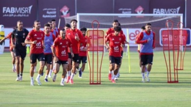 الأهلي يتوجه لملعب التدريبات استعدادا لمواجهة الزمالك