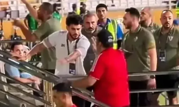 المحامي أشرف عبد العزيز يُندد بتسريب صورة ثلاثي الزمالك - صورة