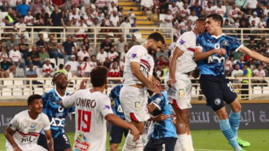 نجم الزمالك أفضل لاعب في مباراة بيراميدز بنصف نهائي السوبر المصري - صورة