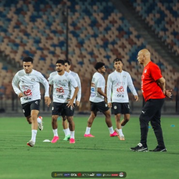 في حضور وزير الرياضة .. منتخب مصر يواصل تدريباته استعدادا لمواجهة موريتانيا - صورة