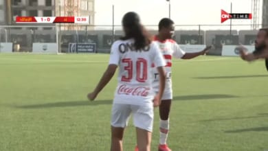 سيدات الزمالك يتقدمن بهدف رائع على زد في دوري الكرة النسائية - فيديو