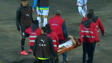 طبيب الزمالك يكشف تفاصيل إصابة حمزة المثلوثي في مباراة بلاك بولز بالكونفدرالية