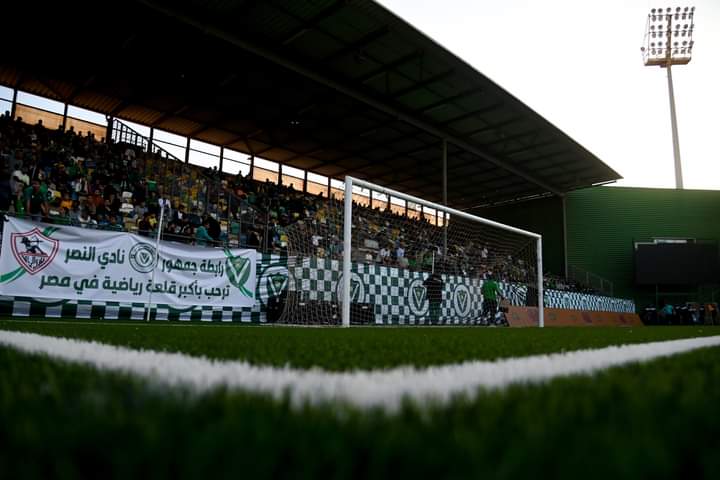 7 صور ترصد إستعداد ستاد شهداء بنينا لاستقبال مباراة الزمالك والنصر الليبي