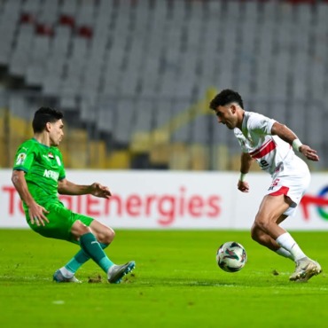 موعد مباراة الزمالك أمام المصري في الكونفدرالية