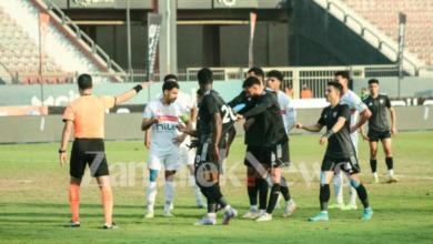 الزمالك ينجو من الخسارة أمام بتروجيت في الوقت القاتل ويتعادل 1-1 بالدوري المصري - فيديو