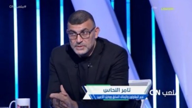 تامر النحاس يطلق تصريح قوي: "الحمدلله ان والد زيزو مش شغال معنا كوكيل لاعبين"