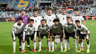 منتخب مصر تحت 20 عامًا يعقد موقفه في التأهل بعد التعادل مع زامبيا