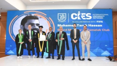 عضو مجلس الزمالك يحصل على دبلومة الفيفا CIES..