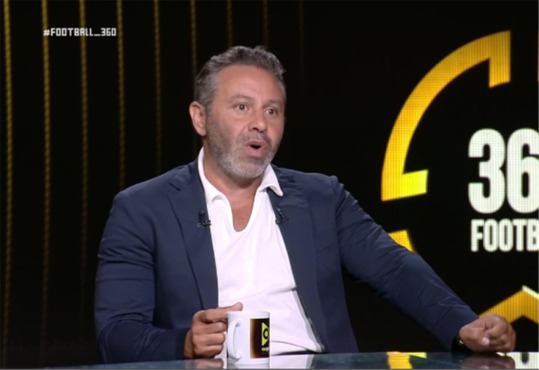 حازم إمام يُطلق تصريحات نارية: "بيراميدز مين إللي ياخد مكان الزمالك؟ أنا جلست مع أشخاص صعب حد يقابلهم!" فيديو 1 حازم إمام يُطلق تصريحات نارية: "بيراميدز مين إللي ياخد مكان الزمالك؟ أنا جلست مع أشخاص صعب حد يقابلهم!" فيديو