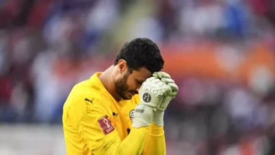 "هو أنا مش موجود؟!".. غضب محمد الشناوي بعد طرده من منصة المؤتمر الصحفي لمباراة الأهلي وإنتر ميامي! فيديو
