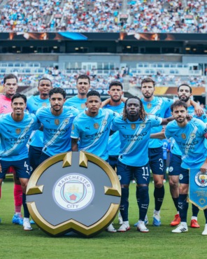 جوارديولا يعلن تشكيل مانشستر سيتي امام الهلال السعودي وموقف عمر مرموش - صورة