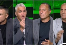جدال على الهواء بين سيف زاهر مع الثلاثي الحضري ونادر وسليمان بسبب شوبير !!