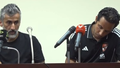 رد غريب من مدرب الأهلي ريبيرو على تعادله مع مودرن سبورت في الدوري المصري