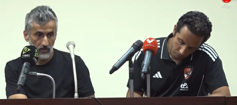رد غريب من مدرب الأهلي ريبيرو على تعادله مع مودرن سبورت في الدوري المصري