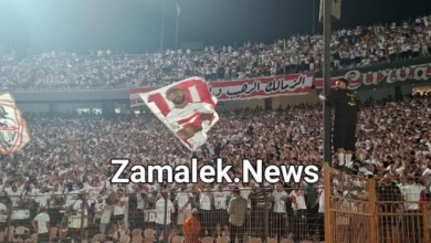رسالة هامة وهتافات قوية من جماهير الزمالك في مباراة المقاولون العرب - فيديو وصورة