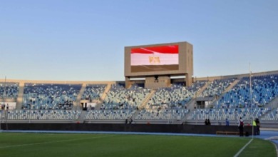 شاهد إستعدادات ستاد هيئة قناة السويس لاستضافة مباراة الزمالك وسيراميكا في افتتاح الدوري- صور
