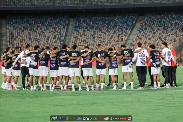 تفاصيل مران منتخب مصر استعدادا لمباراة إثيوبيا في تصفيات كأس العالم- صورة