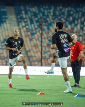 تفاصيل مران منتخب مصر استعدادا لمباراة إثيوبيا في تصفيات كأس العالم- صورة