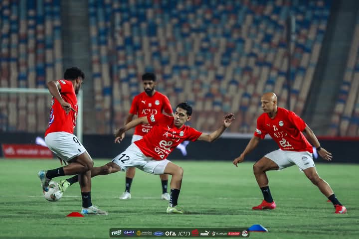 تفاصيل مران منتخب مصر الختامي قبل مواجهة إثيوبيا في تصفيات كأس العالم- صورة