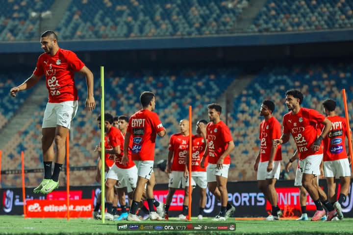 تفاصيل مران منتخب مصر الختامي قبل مواجهة إثيوبيا في تصفيات كأس العالم- صورة