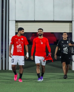 تفاصيل مران منتخب مصر الختامي قبل مواجهة إثيوبيا في تصفيات كأس العالم- صورة