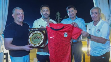 رسالة هامة من وزير الرياضة لمنتخب مصر الثاني قبل مواجهة تونس- صورة