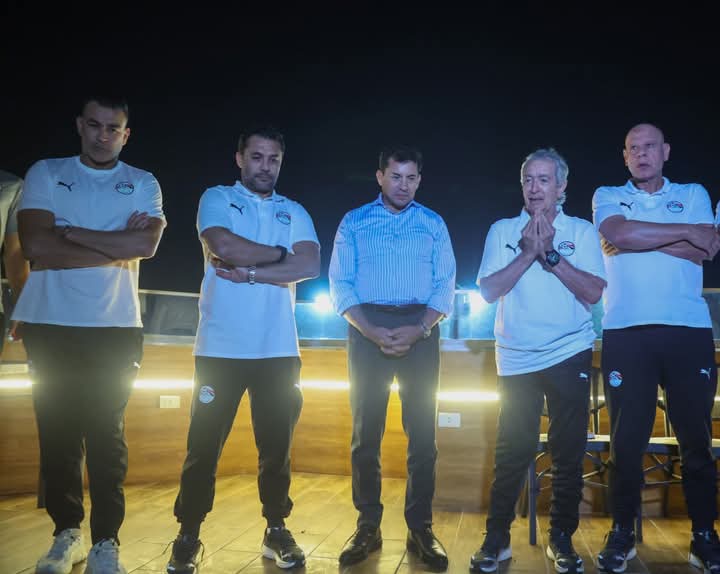 رسالة هامة من وزير الرياضة لمنتخب مصر الثاني قبل مواجهة تونس- صورة
