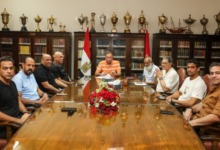 تفاصيل اجتماع الخطيب مع الجهاز الفني المؤقت والمدير الرياضي ولجنة التخطيط - صورة