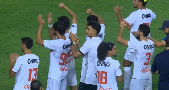 نجم الزمالك يحصد جائزة رجل مباراة المصري - صورة