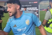 تعليق مفاجئ من مهيب عبدالهادي على غضب ياسر إبراهيم بسبب جائزة رجل مباراة الأهلي والحرس- صورة