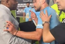 "النفوس مش صافية".. ياسر إبراهيم يثور في وجه مراقب مباراة الأهلي وحرس الحدود بسبب جائزة أفضل لاعب!! - فيديو