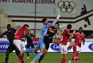 شاهد أهداف تعادل الأهلي أمام بتروجيت في الدوري- فيديو