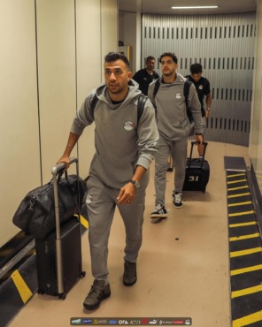 بعثة منتخب مصر تصل المغرب لمواجهة جيبوتي في تصفيات كأس العالم - صورة
