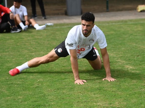 منتخب مصر الثاني يختتم تدريباته استعدادًا لمواجهة المغرب وديًا- صورة
