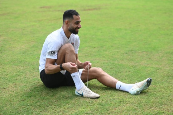 منتخب مصر الثاني يختتم تدريباته استعدادًا لمواجهة المغرب وديًا- صورة